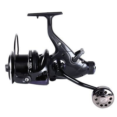 HiUmi Carp Fishing Reels 8000 9000 10000 Bait Runner Big Free Runner Double Brake Feeder 12+1 Ball Bearing Spinning Fishing Reel (THOR8000)