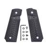 Ambidextrous 1911 G10 Grips Full Size Ambi Safety Cut Sunburst Texture view 1