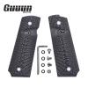 Ambidextrous 1911 G10 Grips Full Size Ambi Safety Cut Sunburst Texture view 2