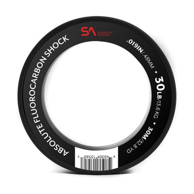 Scientific Anglers Absolute Fluorocarbon Shock Tippet -30m (35lb)