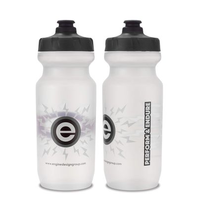 Engine Design Group NGN Bicycle | Bike Water Bottle for Triathlon, MTB, and Road Cycling by Specialized Bikes - 21 oz (2-Pack)