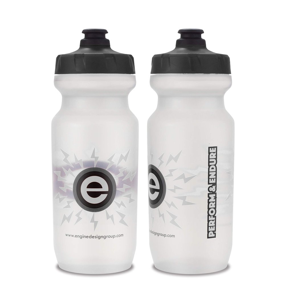 Engine Design Group NGN Bicycle | Bike Water Bottle for Triathlon, MTB, and Road Cycling by Specialized Bikes - 21 oz (2-Pack)