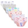 Barara King Little Girls Soft Underwear Girl Undies Cotton Panties Kids Briefs (Pack of 6) Size 5 view 1