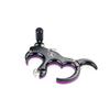 AMEYXGS Archery Bow Release Aid Aluminum Alloy 3 or 4 Fingers Automatic Thumb Trigger Detachable Thumb Grip Left or Right Hand Thumb Caliper Outdoor Hunting Compound Bow Accessories (Black) view 4