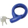 Mintai MT-203 Wire Lock, Navy Blue, Key Hole Shutter, Bracket Included, Navy Blue view 1