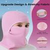 Aegend Balaclava Face Mask for Kids Age 5-12, Windproof Ski Face Neck Warmer for Cold Weather Winter Outdoor Sports(Pink) view 4