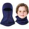 Aegend Balaclava Face Mask for Kids Age 5-12, Windproof Ski Face Neck Warmer for Cold Weather Winter Outdoor Sports(Blue) view 1