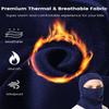 Aegend Balaclava Face Mask for Kids Age 5-12, Windproof Ski Face Neck Warmer for Cold Weather Winter Outdoor Sports(Blue) view 3
