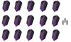 Harrows 5 Sets of 3 Retina Slim Purple Dart Flights Plus 1 Set of 3 Aluminum Dart Flight Protectors & Bracelet view 2