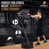 TechTools Punching Bag with Stand, Boxing Bag for Teens & Adults - Height Adjustable - Speed Bag for Training, Boxing Equipment, Stress Relief & Fitness view 2