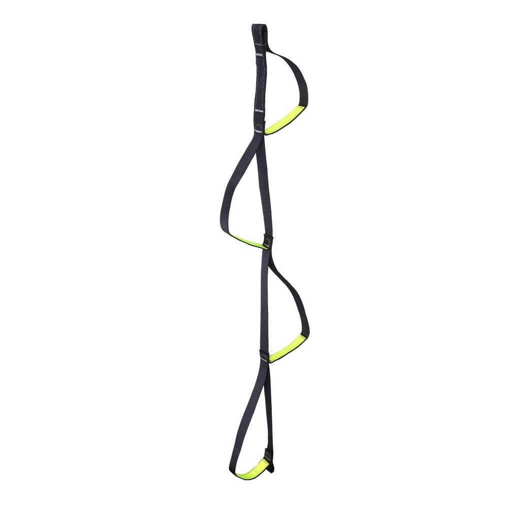 WILDKEN Climbing Aider 4 Step Foot Ascender Loop Climbing Rope Ladder Etrier Aid Tool for Rock Climbing Mountaineering Caving Rescue Aerial Work