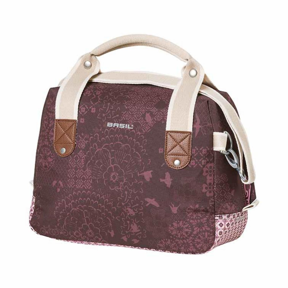 Basil Unisex's Boheme CityBag Carry Bag, Fig Red, 8L, BAS18016