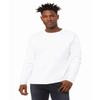 Bella + Canvas Unisex Drop Shoulder Fleece XL DTG WHITE view 1