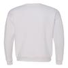 Bella + Canvas Unisex Drop Shoulder Fleece XL DTG WHITE view 3
