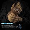 WTACTFUL Touch Screen Tactical Gloves for Men Airsoft Paintball Gear Motorcycle MTB Bike Cycling Cross-Country Motorbike ATV Hunting Hiking Riding Driving Work Outdoor Full Finger Gloves L Brown view 4