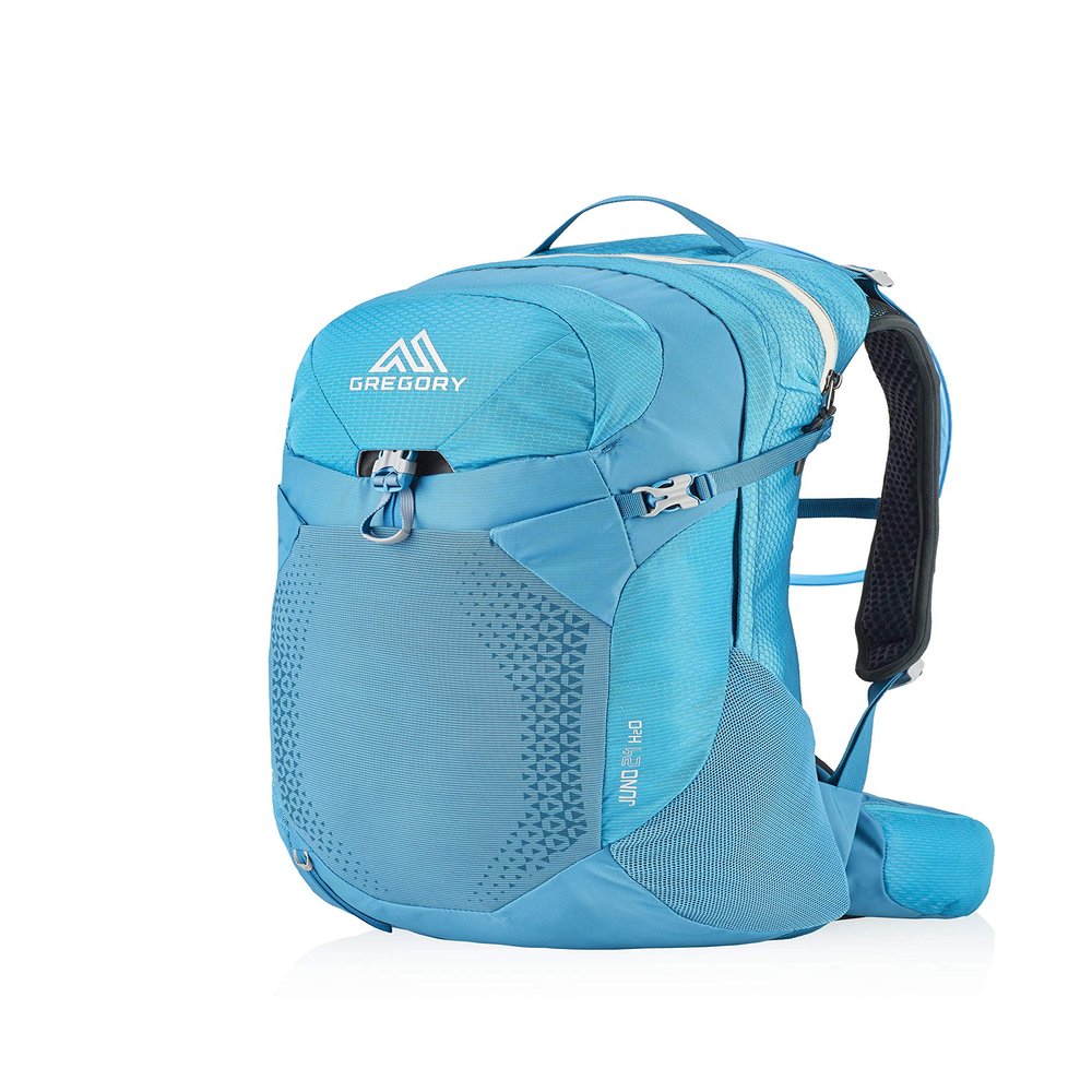 Gregory Juno 24L H2O Women's Day Hiking/Backpacking Hydration Backpack with Included Reservoir, Breathable Backpanel and Shoulder Harness, One Size Fits All, Laguna Blue