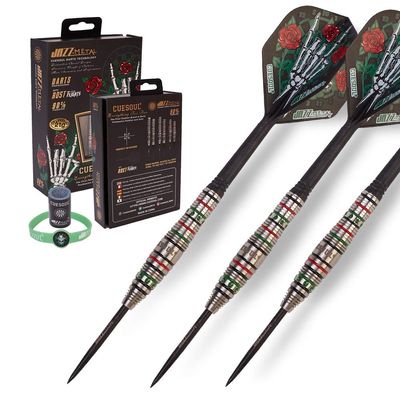 CUESOUL Jazz-Metal 21 90% Tungsten Steel Tip Dart Set with Integrated Dart Flights