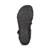 Aetrex Women's Jess Orthopedic Adjustable Quarter Strap Sandals - Comfort Memory Foam Fashion Flat Womens Sandals with Arch Support Black view 3