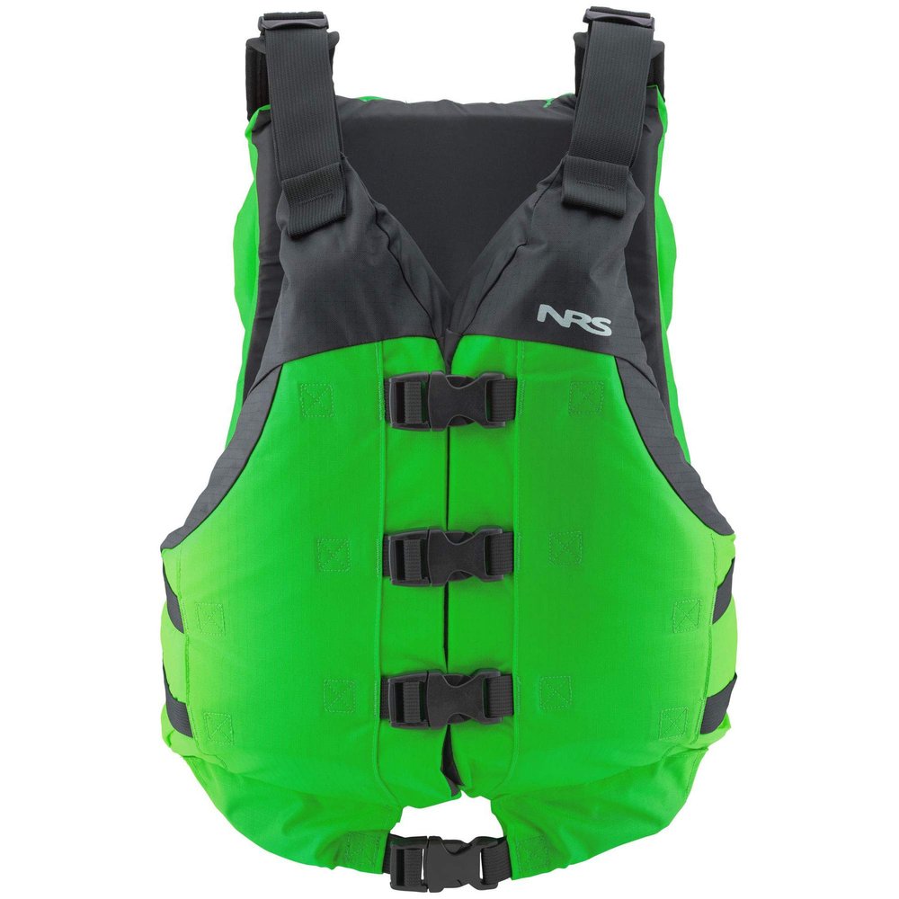 NRS Big Water V Rafting Lifejacket (PFD)-Green-UniversalPlus