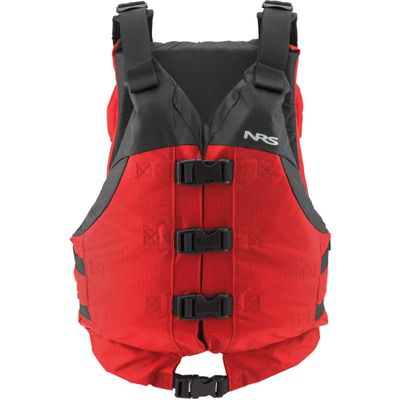 NRS Big Water V Rafting Lifejacket (PFD)-Red-Universal