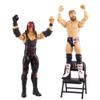 WWE Daniel Bryan & Kane Wrestlemania 29 Battle Pack Two Rival 6-inch (15.24) Action Figures with Articulation, Life-Like Detail, Authentic Ring Gear, 2 Chair Accessories view 2