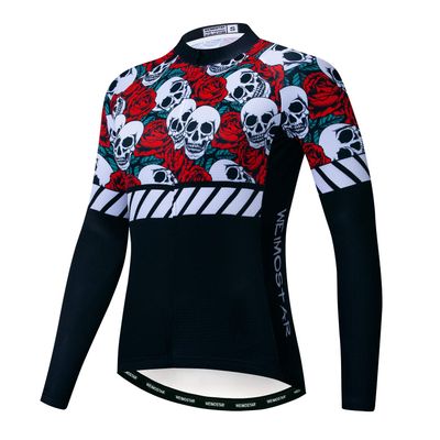Cycling Jersey Women Bicycle Team Long Sleeve Racing Bike T-Shirt Warm Clothing Sport Tops