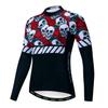 Cycling Jersey Women Bicycle Team Long Sleeve Racing Bike T-Shirt Warm Clothing Sport Tops view 1