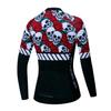 Cycling Jersey Women Bicycle Team Long Sleeve Racing Bike T-Shirt Warm Clothing Sport Tops view 2