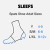 SLEEFS Spats/Football Cleat Covers [1 Pair - S/M] - Laces Covers/Wraps for Football, Baseball, Soccer, and Field Hockey - Youth and Adult Sizes for Men, Boys and Girls - Small/Medium Momma view 3