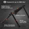 WITHGEAR Folding Push Up Bar Hawk Black | Portable Outdoor Bar & Home Workout Equipment | Duralumin Metal Dip Bar & Pushup Handles | Dip Bars for Strength Training | Lightweight Metal Bar view 4