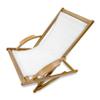 Whitecap 60073 Teak Sun Chair W/Batyline Sling view 4