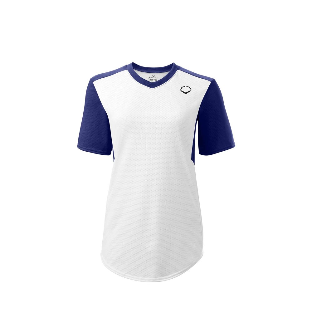 EvoShield Women's E810 V-Neck Pullover Jersey, Royal - X-Small