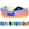 Chillbo Shwaggins Inflatable Couch  Cool Inflatable Chair Easy Setup Perfect for Hiking Gear, Beach Chair and Music Festivals.(Rainbow Swizzle) view 1