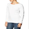 Duofold Women's Mid Weight Wicking Thermal Shirt, White, X-Small view 2