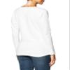 Duofold Women's Mid Weight Wicking Thermal Shirt, White, X-Small view 3