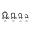 T-316 Stainless Steel Bow Shackle Marine Grade 3/16" to 3/8" Oversized Pin (3/8"(9.5mm)) view 2