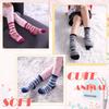 DYW Kids Merino Wool Hiking Socks Toddlers Boys Girls Winter Warm Thick Thermal Soft Cozy Crew Boot Socks 6 Pairs (6 Pairs Snowflake A, 4-7 Years) view 3