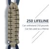 3 Packs Fence Hook Outdoor Braided Paracord Carabiner Hanging Hooks Perfect Hook for Bottle Bag Camping Tools view 3