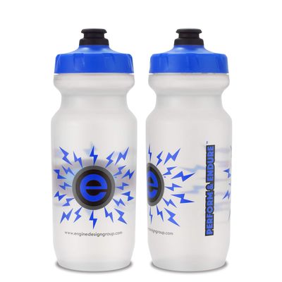 Engine Design Group NGN Bicycle | Bike Water Bottle for Triathlon, MTB, and Road Cycling by Specialized Bikes - 21 oz (2-Pack)