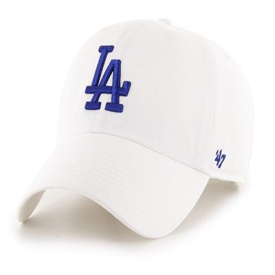 '47 New York Yankees Adjustable Cap Clean Up MLB, White, Einheitsgre