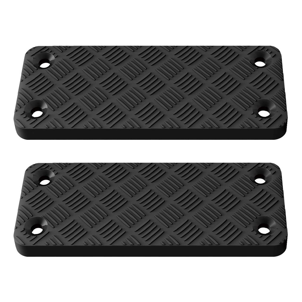 2-Pack Gun Magnet Mount, 55 lb Rating,Magnetic Gun Holster| Rubber Coated Gun Holder for Handgun, Shotgun, Rifles, Revolvers| Beside Holster, Using in Cars, Trucks, Wall, Desk (2Pcs Black)