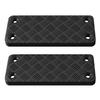 2-Pack Gun Magnet Mount, 55 lb Rating,Magnetic Gun Holster| Rubber Coated Gun Holder for Handgun, Shotgun, Rifles, Revolvers| Beside Holster, Using in Cars, Trucks, Wall, Desk (2Pcs Black) view 1