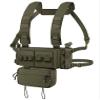 KRYDEX Chest Rig with 5.56/7.62 Magazine Holder,Wing Pouches,Dangler Pouch,Hook and Loop Panel (RG) view 1