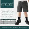 COTTON DAY Unisex Little Kids Youth Boys Girls Soft Cotton Crew Dress Socks Seamless Toe 6 Pack 8-10 years Plain Black L (10) view 4