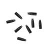 SHARROW 100pcs Archery Arrow Nocks Glue on 8mm Arrow Shaft Hunting Accessories Arrow Tails DIY (Black) view 4