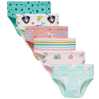 Boboking Girls Soft Cotton Underwear Unicorn Little Girls'Briefs Toddler Undies 10y
