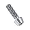 M6 X 16Mm/20Mm Titanium Ti Bolts, New Titanium Alloy Tapered Head Bolt Screw with Washer Cycling Accessory for Mountain ycle Bike(M6X20Silver) view 2