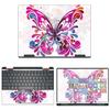 Decalrus - Protective Decal Butterfly Skin Sticker for Dell XPS 13 7390 2-in-1 (13.3" Screen) case Cover wrap DellXPS-7390-2in1-50