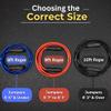 Elite Jumps Muay Thai 2.0 Weighted Jump Rope - Designed for High-Intensity Training, Muay Thai, & MMA Workouts - Heavy 1.3lb PVC Jump Ropes for Fitness view 3