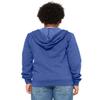 Bella+Canvas Youth Sponge Fleece Full-Zip Hooded Sweatshirt view 2